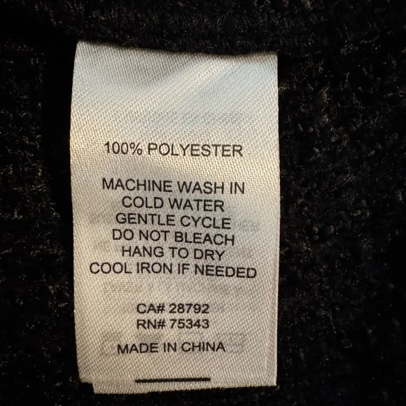 Rachel Zoe Black Textured Vest with White Piping - Picture 4 of 4